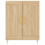 Highboard Sonoma Oak 69.5x34x180 cm Engineered Wood 3199676