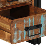 Bedside Cabinet 40x40x59 cm Solid Wood Reclaimed 4016698