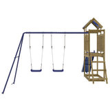Outdoor Playset Impregnated Wood Pine 3279081