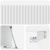 Wall-Mounted TV Cabinet High Gloss White 59.5 x 31 x 30 cm 898539