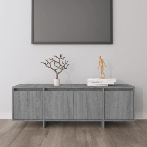 TV Cabinet Grey Sonoma 120x30x40.5 cm Engineered Wood 813051