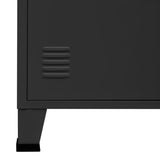Industrial Bookshelf Anthracite 80x32x180 cm Steel 339633