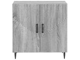 Bathroom Storage Cainet HAARLEM Grey Sonoma 59.5 x 31 x 80 cm 896841