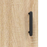 Wall Mounted Cabinet Sonoma Oak 69.5x34x90 cm 828431