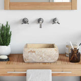 Sink Cream 30x30x13 cm Marble 149174