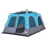 Family Tent Dome 8-Person Blue Quick Release 4004237