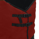 Horse Blanket Bordeaux and Black 105 cm Polyester 42013060
