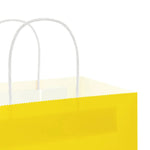 ZNTS Paper Bags 50 pcs with Handles Yellow 54x15x49 cm 4101780