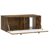 Wall-Mounted TV Cabinet Smoked Oak 78.5 x 41 x 30 cm 898010