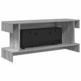 Electric Fireplace Grey Sonoma 100 x 30 x 44 cm Engineered wood 8020781