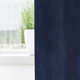 Blackout Curtains 2 pcs Dark Blue 140 x 245 cm Velvet 4107201