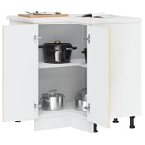 Kitchen Corner Base Cabinet Kalmar Sonoma Oak Engineered Wood 853510