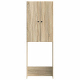 Toilet Cabinet BREDA Sonoma Oak 66 x 25.5 x 190 cm 897577