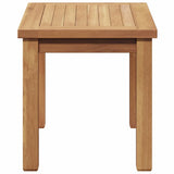 Coffee Table Brown 50 x 35 x 36 cm Solid Teak Wood 42002301