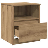 Bedside Cabinets 2 pcs Artisan Oak 40x40x50 cm Engineered Wood 856501