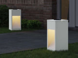 Solar Led Pathway Light 2 pcs White Cold Rolled Steel 879710
