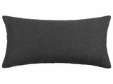 Cushion Cover 6 pcs HEERLEN Dark Grey 50 x 70 cm Boucl 911344