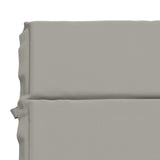 Sunlounger Cushion GEMERT 100% Polyester Grey 200 x 80 x 3 cm 948577