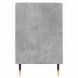 TV Cabinet Concrete Grey 100x35x55 cm Engineered Wood 831312