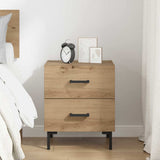 Bedside Cabinet Artisan Oak 40 x 35 x 47.5 cm Engineered Wood 882015