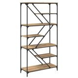 Bookshelf Artisan Oak 91 x 36 x 176 cm Engineered Wood 882779