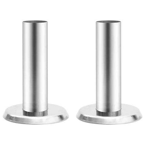 ZNTS Pool Ladder Handrail Brackets 2 pcs 304 Stainless Steel 93465