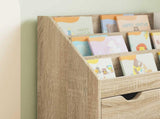 Kids Bookshelf Sonoma Oak 60 x 29.5 x 69 cm Engineered Wood 892391