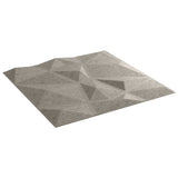 Wall Panels 48 pcs Concrete Grey 50x50 cm XPS 12 m Diamond 356928