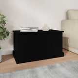 Storage Box Black Engineered wood Medium Storage Box 816505
