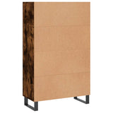 Highboard Smoked Oak 69.5x31x115 cm Engineered Wood 830353