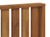 Armrest 2 pcs Natural 80 x 6 x 61 cm Solid Acacia Wood 900588