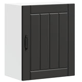 Kitchen Wall Cabinets 2 pcs Lucca Black Engineered Wood 853800