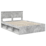 Bed Frame with Headboard Concerte 140 x 200 cm Engineered wood 3407880