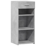 Sideboard Concrete Grey 40x42.5x93 cm Engineered Wood 846316