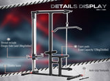 Exercise Pulley Machine Power Tower with Adjustable Seat Cable Positions T3398P347525