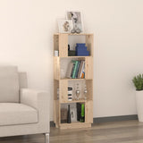 Book Cabinet/Room Divider 51x25x132 cm Solid Wood Pine 814039