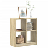 Bookcase Sonoma Oak 68.5x32x75 cm Engineered Wood 852809
