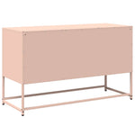 ZNTS TV Cabinet Pink 100.5x39x60.5 cm Steel 853381