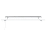 Retractable Awning Burgundy 300 x 200 cm Fabric 3329525