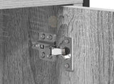 TV Cabinet 133 x 33 x 50 cm Grey Sonoma Engineered Wood 8013719