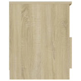 806164 Bed Cabinets 2 pcs Sonoma Oak 40x40x50 cm Engineered Wood