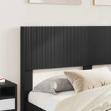 Bed Frame with Storage and Headboard Black 120 x 190 cm 3414324