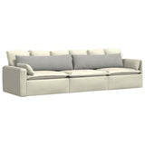 Sofa Pillows 2 pcs Light Grey 145 x 40 cm Fabric 42013855