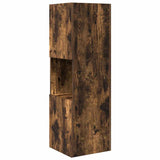 Corner Cabinet Smoked Oak 30.5x30x95cm Engineered Wood 889833