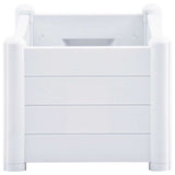 Garden Raised Bed PP White 100x43x35 cm 313975