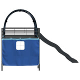 Kids'Loft Bed Frame Black and Blue 107 x 200 cm Metal 42020842
