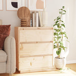 Sideboard 60x34x75 cm Solid Wood Pine 813360
