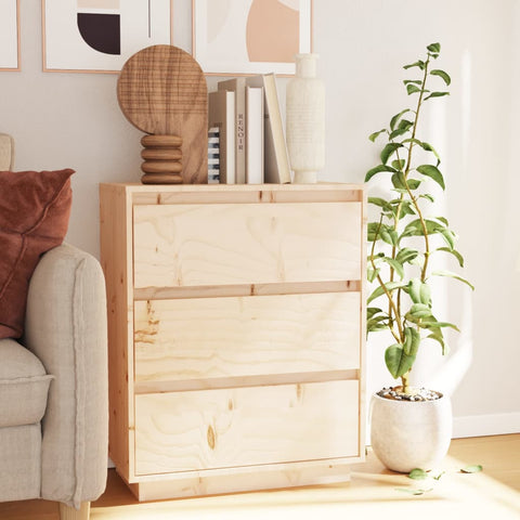 Sideboard 60x34x75 cm Solid Wood Pine 813360