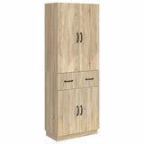 Cabinet Set 2 pcs Sonoma Oak Engineered Wood 3416828