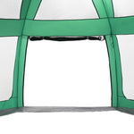 ZNTS Pool Tent with Removable Fly & Mesh Walls Sea Green 690x690 cm 4100641